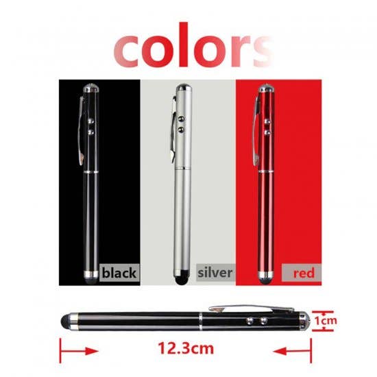 Alltronics (DBA Alltrolite) - Wholesale Flashlight - 3in1 LED Light+Laser Pointer+Stylus2