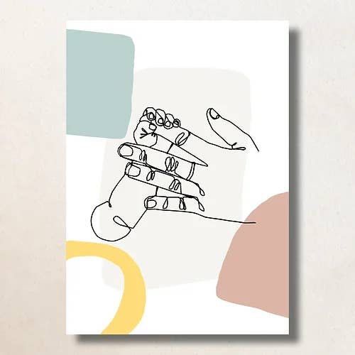 Newborn/A6/Card for wholesale by Bijzondere Kaartjes