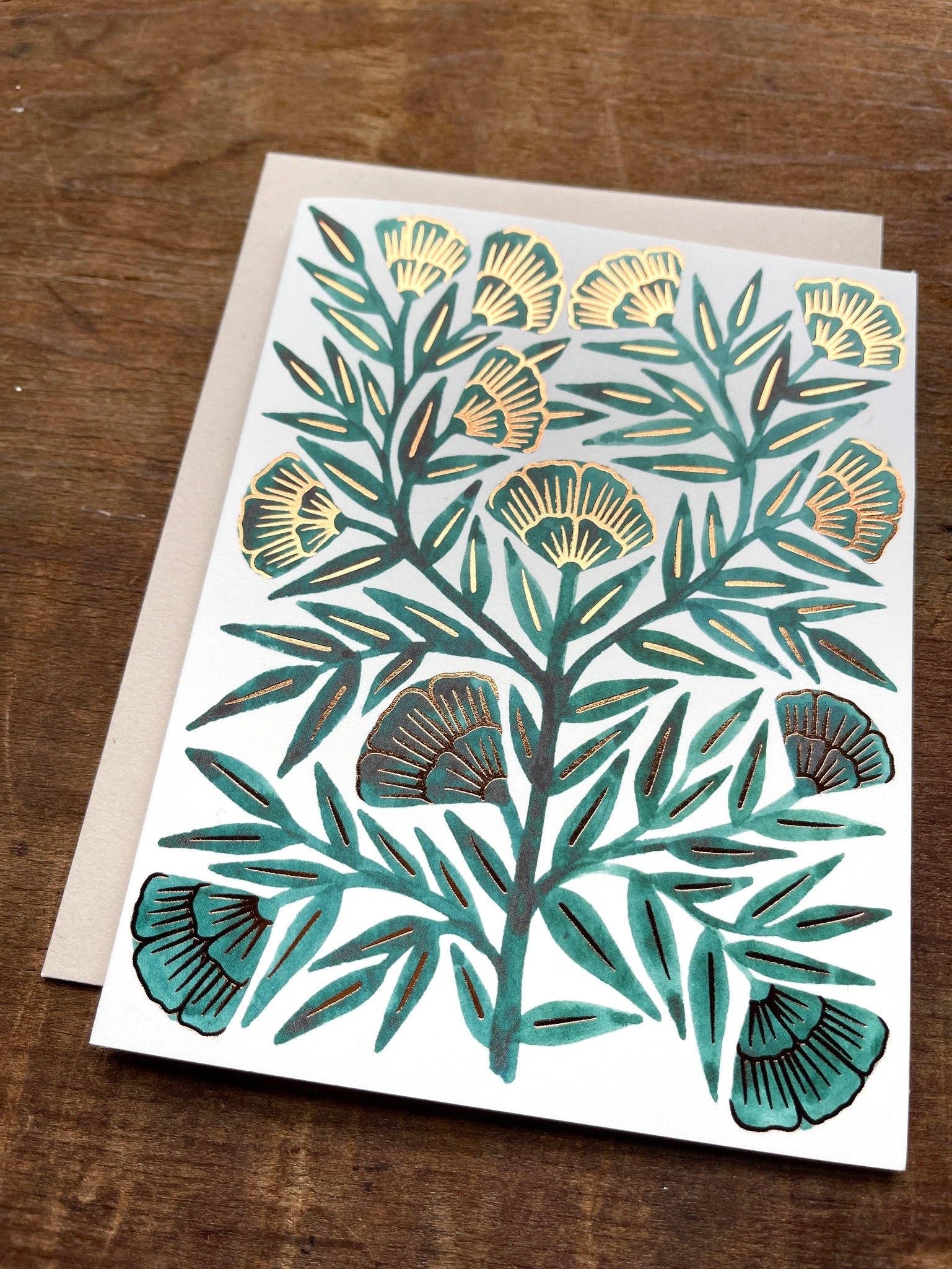 Katharine Watson - Venta al por mayor Tarjetas de felicitación - Tarjeta de felicitación en blanco con acabado metalizado2