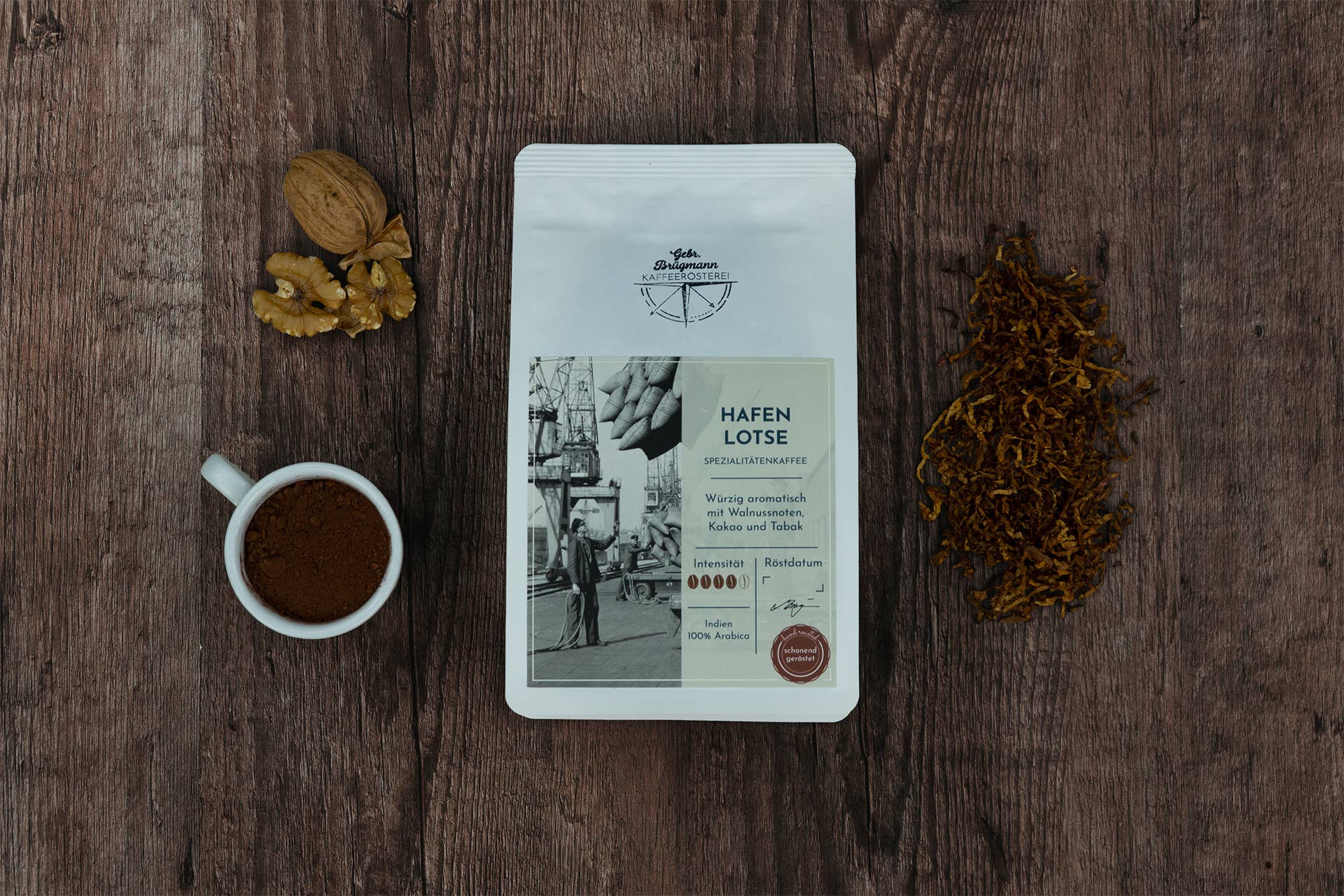 Gebr. Brügmann Kaffeerösterei - Wholesale Coffee Beans - Port pilot - Cafe Crema1