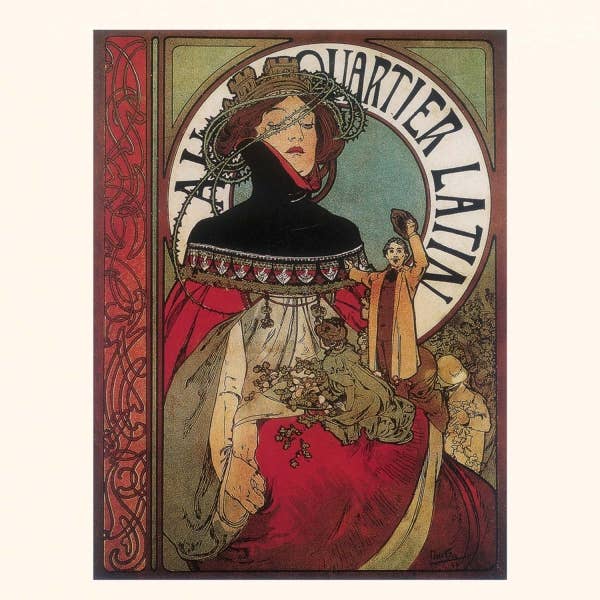 VisionWorks LLC - Wholesale Calendar - Alphonse Mucha Poster Art 2026 Wall Calendar7