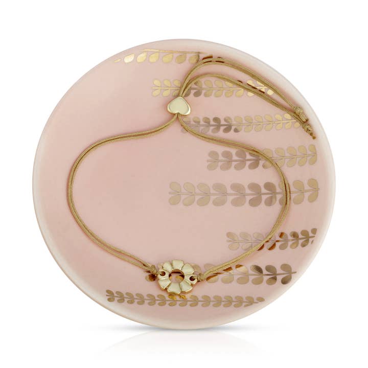 Lucky Feather - Wholesale Jewelry Dish - Bracelet + Dish Set - Best Mom Ever - Round dish/Card Box