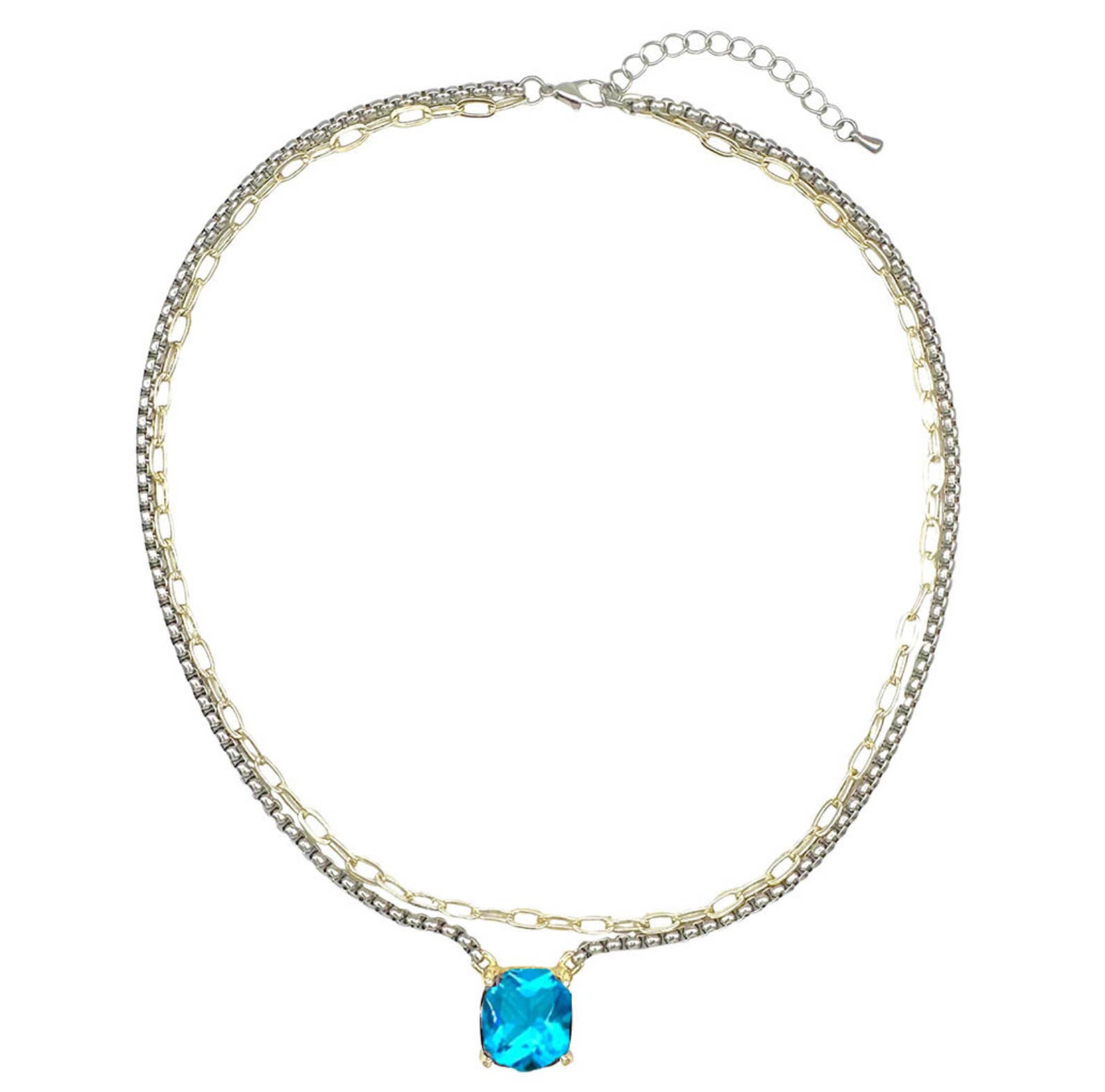 My Best Kept Jewelry - Wholesale Pendant/charm necklace - The Haylee Statement Necklace1