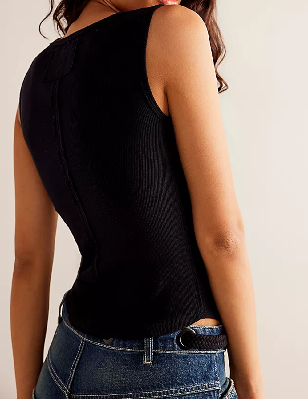 Sweetkama - Wholesale Tank Top - Women's - Ladies Solid Color Square Neck Tank Top SKT38614