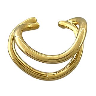 Elegant Duo Line øremanchet for engroshandel hos Artynkitsch