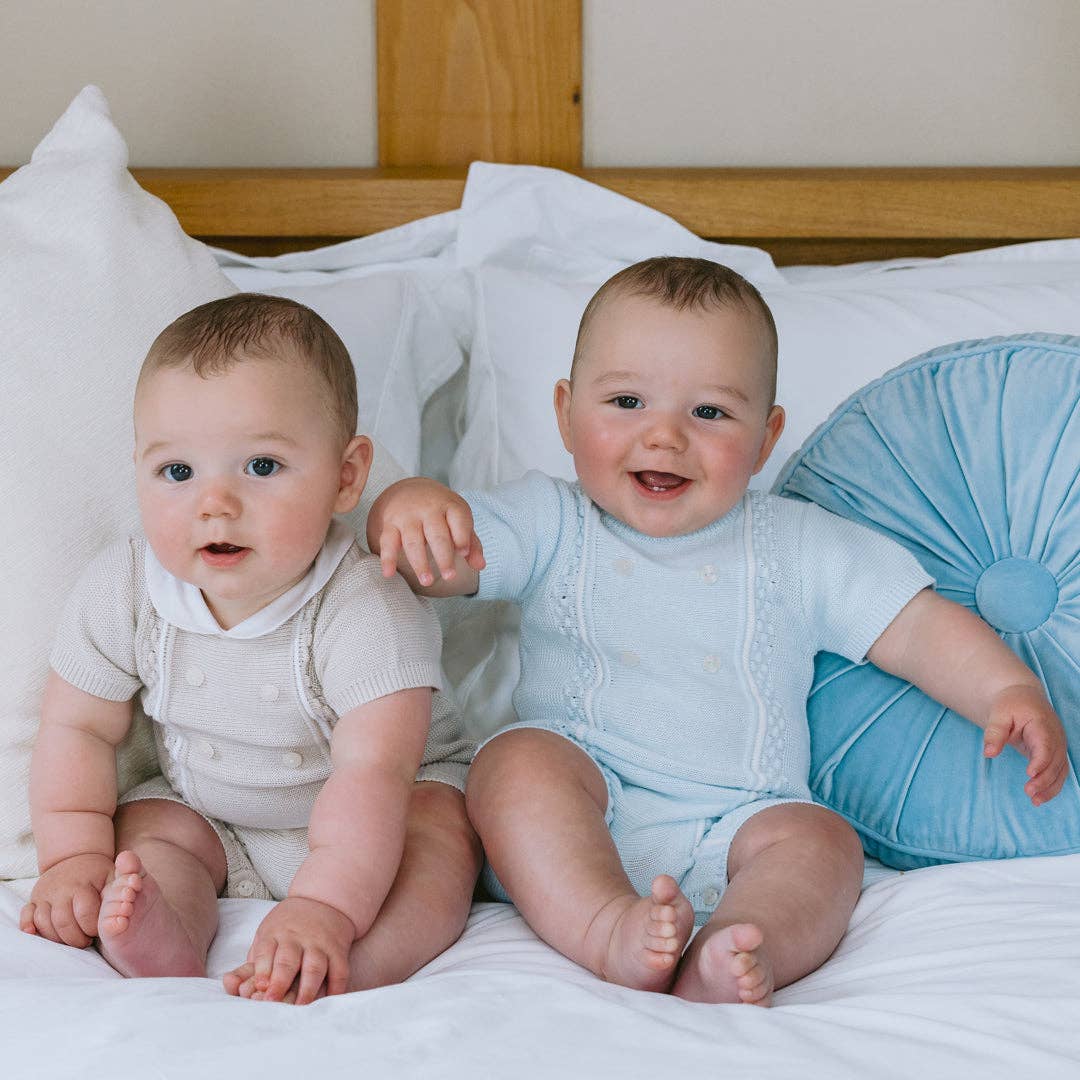 Emile Et Rose - Venta al por mayor Peto - Bebés - Mameluco de punto unisex para bebé Java en color piedra11