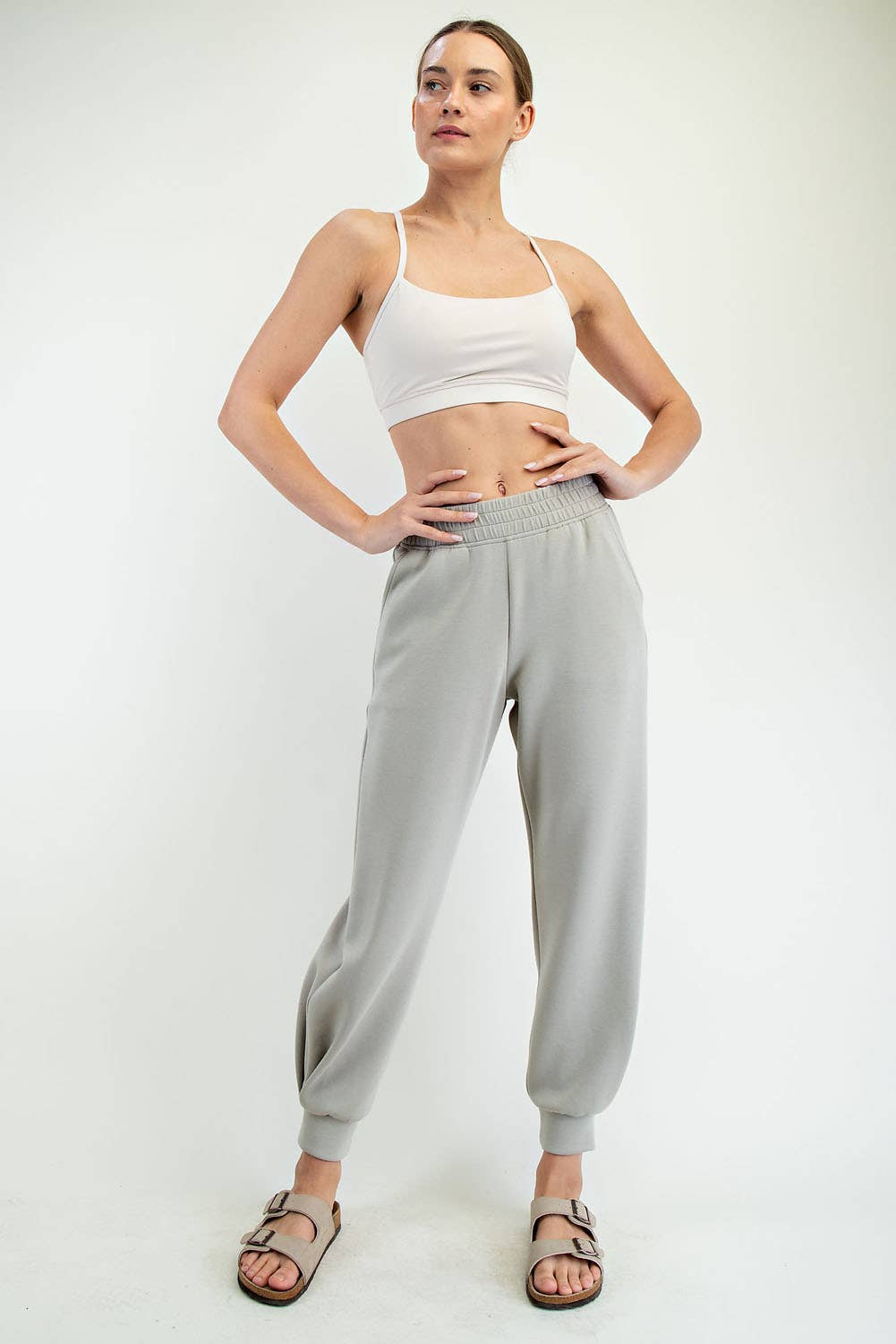 Rae Mode - Wholesale Athletic Sweatpants/Joggers - Women's - MODAL SCUBA FULL LENGTH JOGGER PANT50