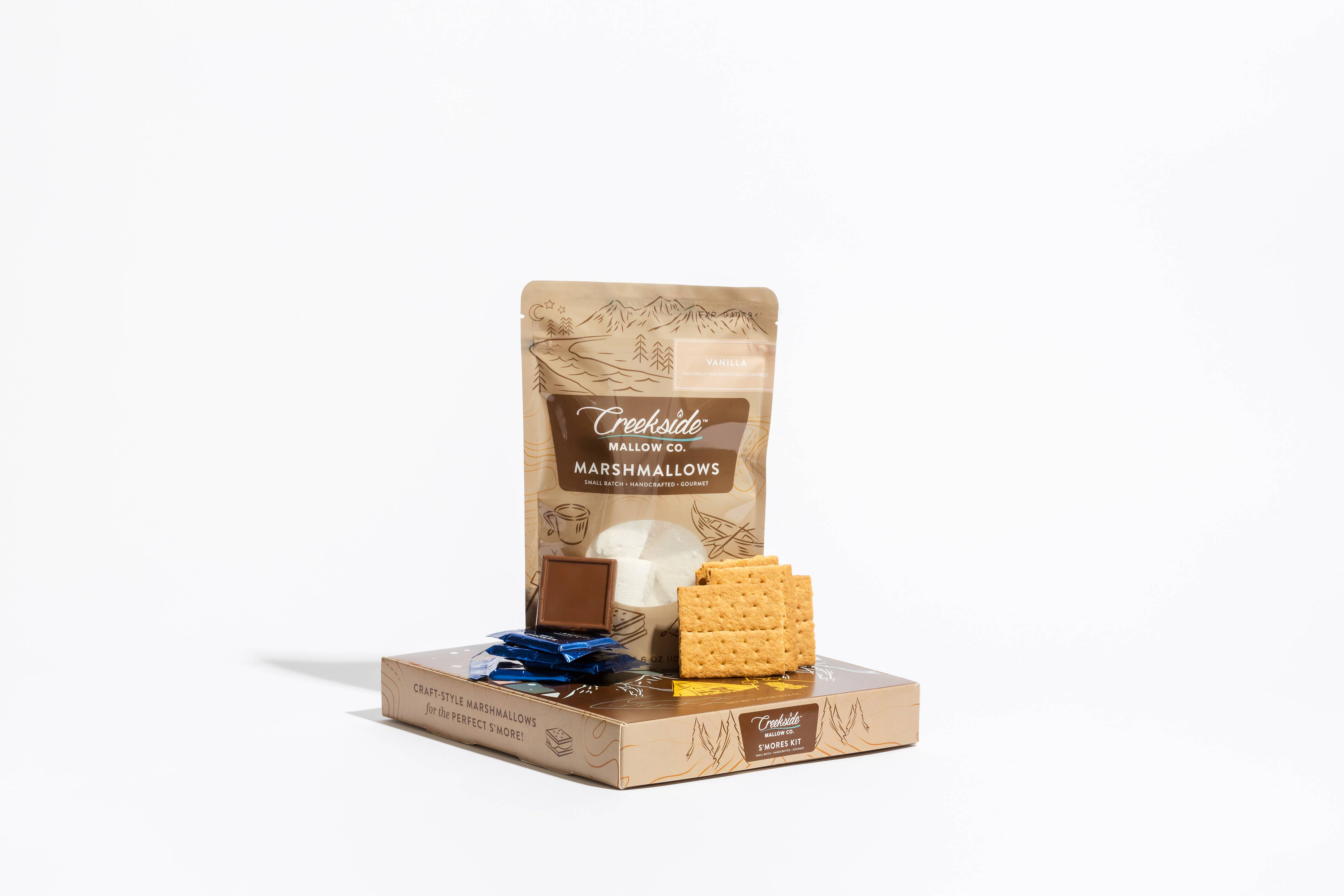 Creekside Mallow Co. - Vente Coffret de cuisine - Kit de S'more - 6 portions2