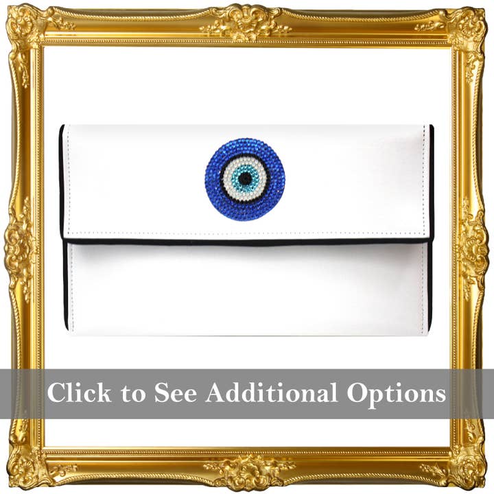 Bolso de Mano Cruzado con Ojo Turco - Hecho a Mano en EE.UU. para venta al por mayor de Kent Stetson Handbags