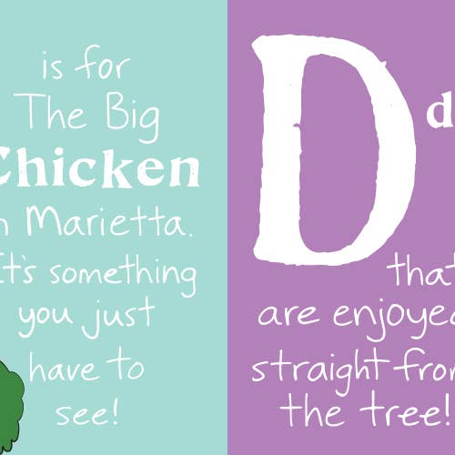 Sourcebooks - Wholesale Baby & Toddler Book (0-2) - ABCs of Georgia2