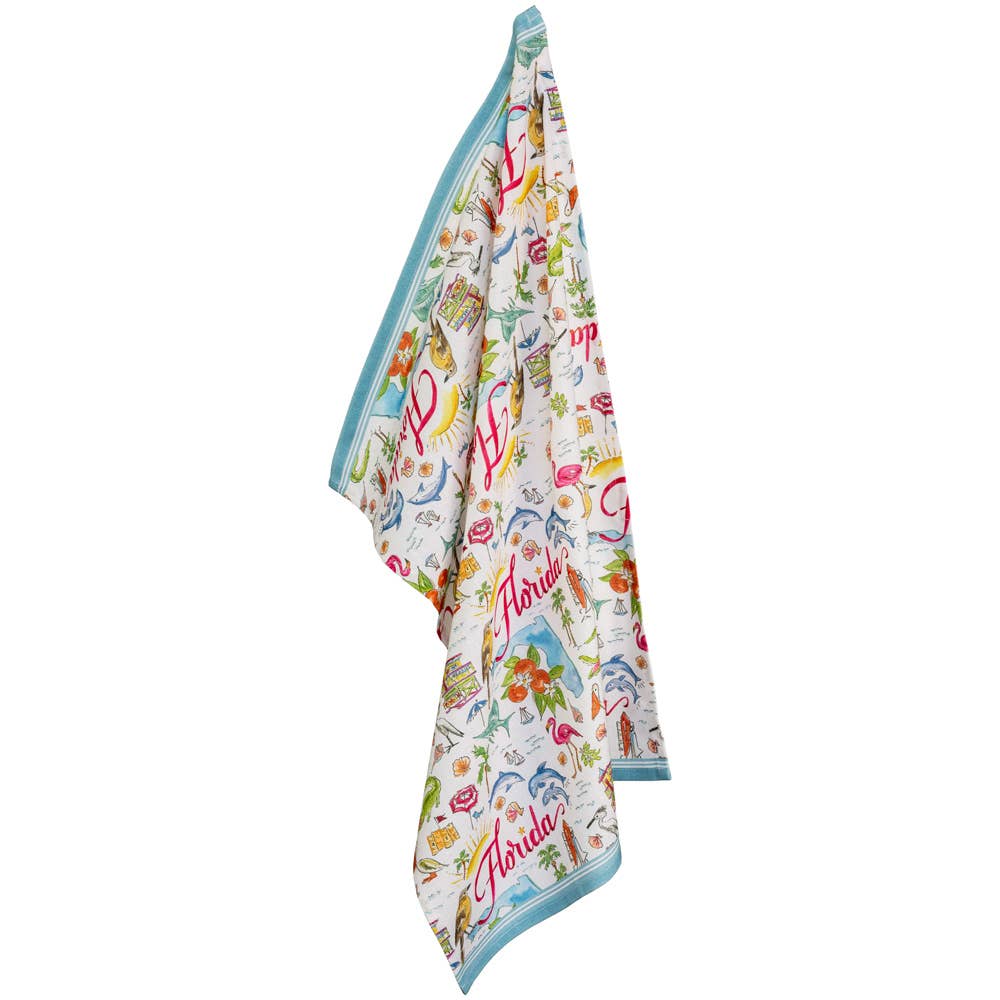 Boston International – wholesale Kökshandduk – FL Florida State Collection 28" bomullshanddukar Set med 21