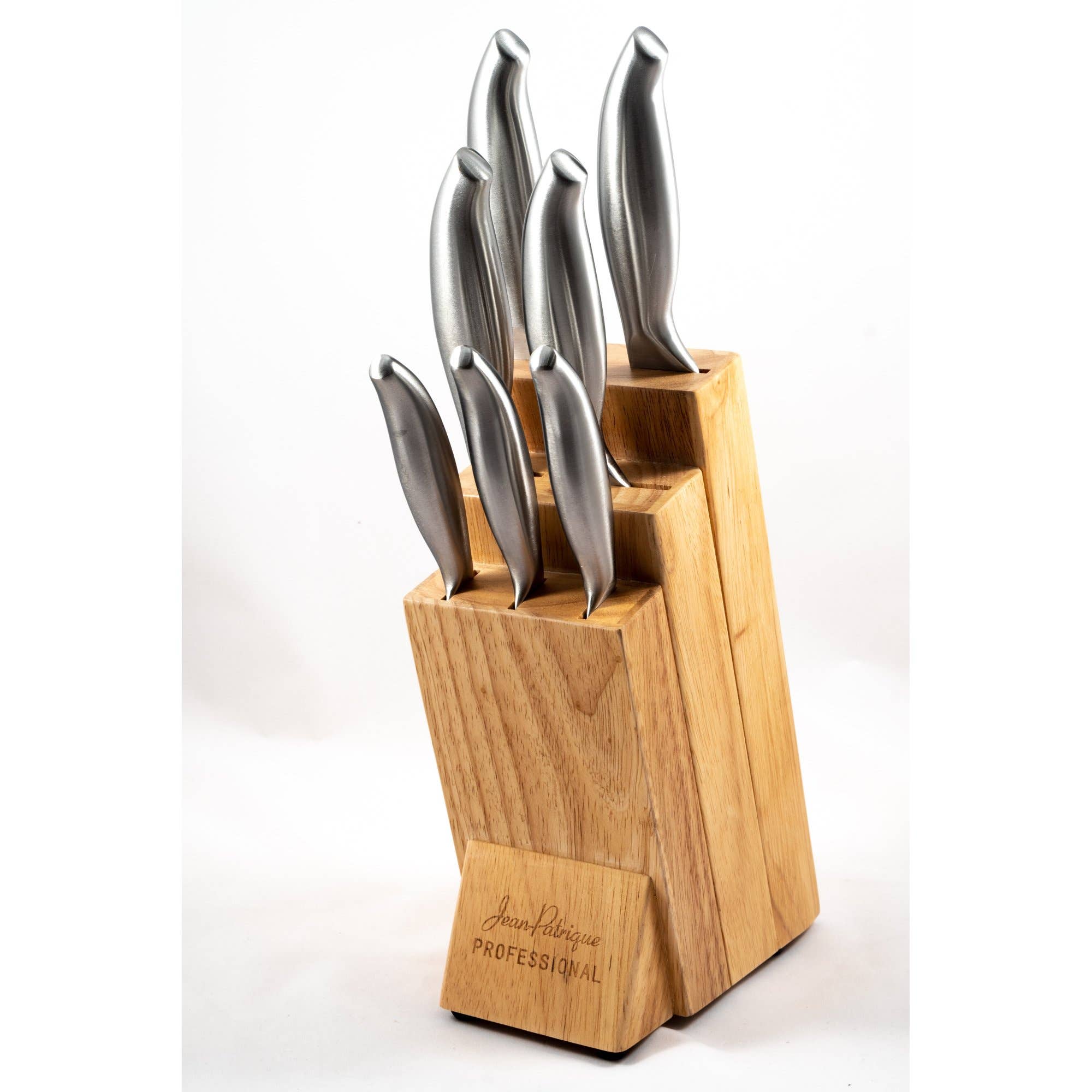 Jean Patrique Cookware - Wholesale Knife Set - Professional Kitchen Knife Set & Wooden Knife Block - Set of 78