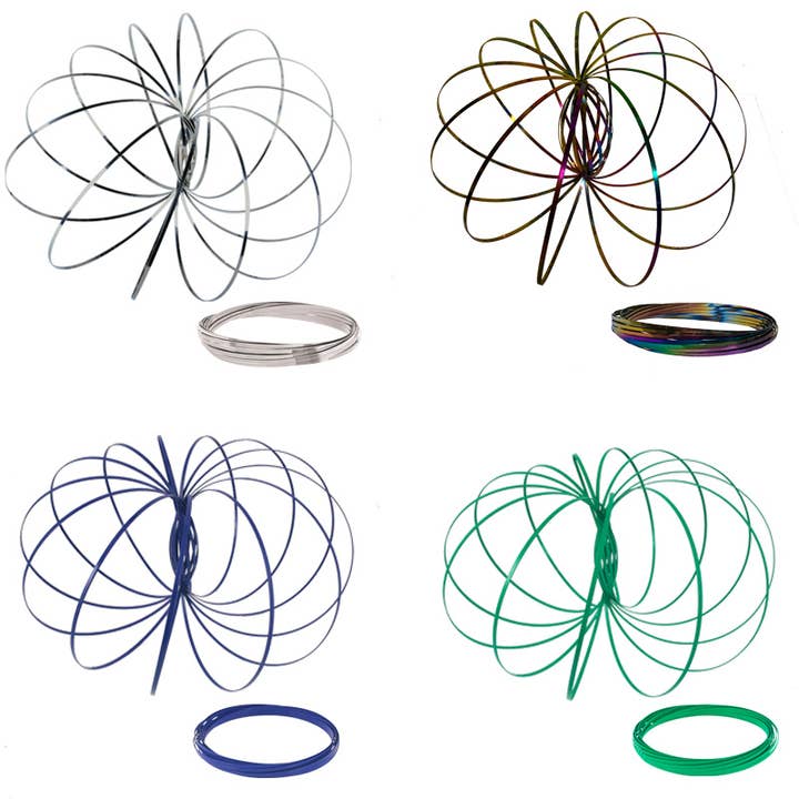 Flipo Group, Ltd. – Engroshandel Fidget - Børn – Kinetic Koil - Arm Spinning Toy 4-Pack7