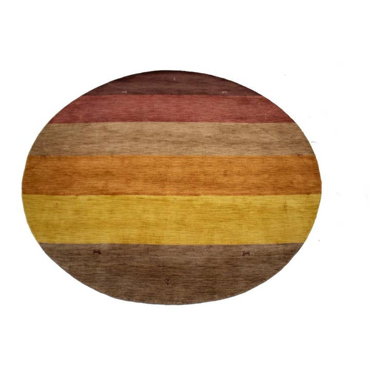 Tapete Redondo 6x6 Modern Stripes Modern por atacado de Magic Rugs Inc.