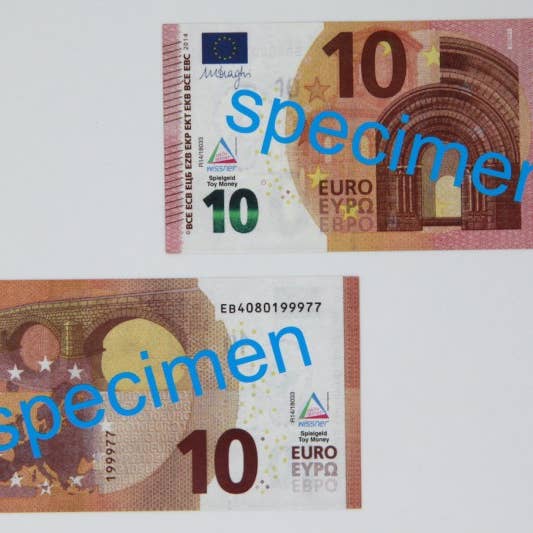 10 Euro-Schein (100 Stück) für den Großhandel von Wissner® aktiv lernen