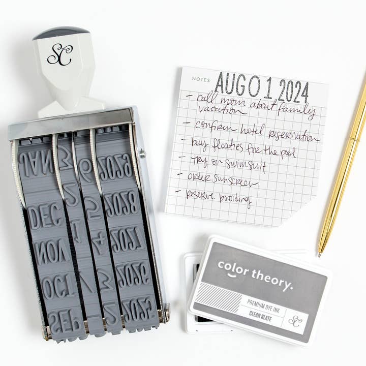 Studio Calico - Wholesale Rubber/Decorative Stamp - Mega Date Stamp - Classic1