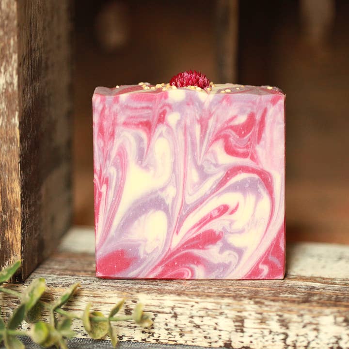 Faith and Grace Soap Co. - Wholesale Bar Soap - Black Raspberry Vanilla Artisan Soap, Premium Fragrance