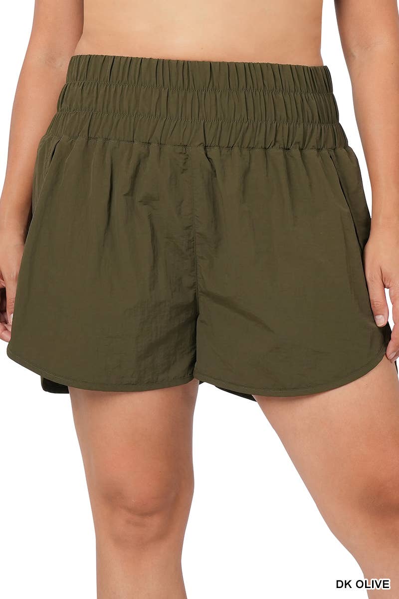 42POPS - Wholesale Athletic Shorts - Women's - `. Windbreaker shorts w/ lining & mesh pocket9