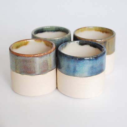 Modern Pottery Shop - Wholesale Coffee/Tea Cup - Espresso Cup Set - Set of 4, Handmade Ceramic Coffee Cups1