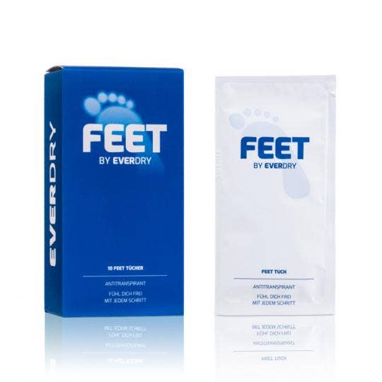 Everdry - Wholesale Foot Cream - Everdry Antiperspirant Feet Wipes