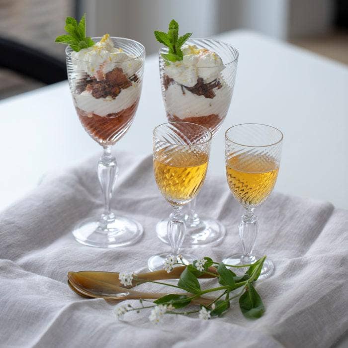 Danish Design Collective - Wholesale Wine Glass - Holmegaard - Regina - Mouth-Blown Dessert Wine Glass - 3.4oz2