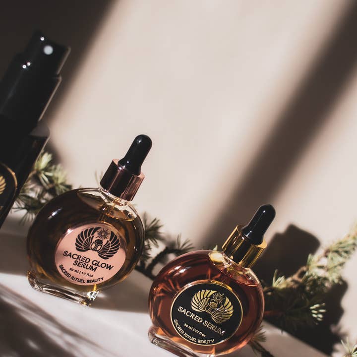 Sacred Rituel - Wholesale Facial Serum/Concentrate - Day & Night ~3 Sacred Serum & 3 Sacred Glow Serum4