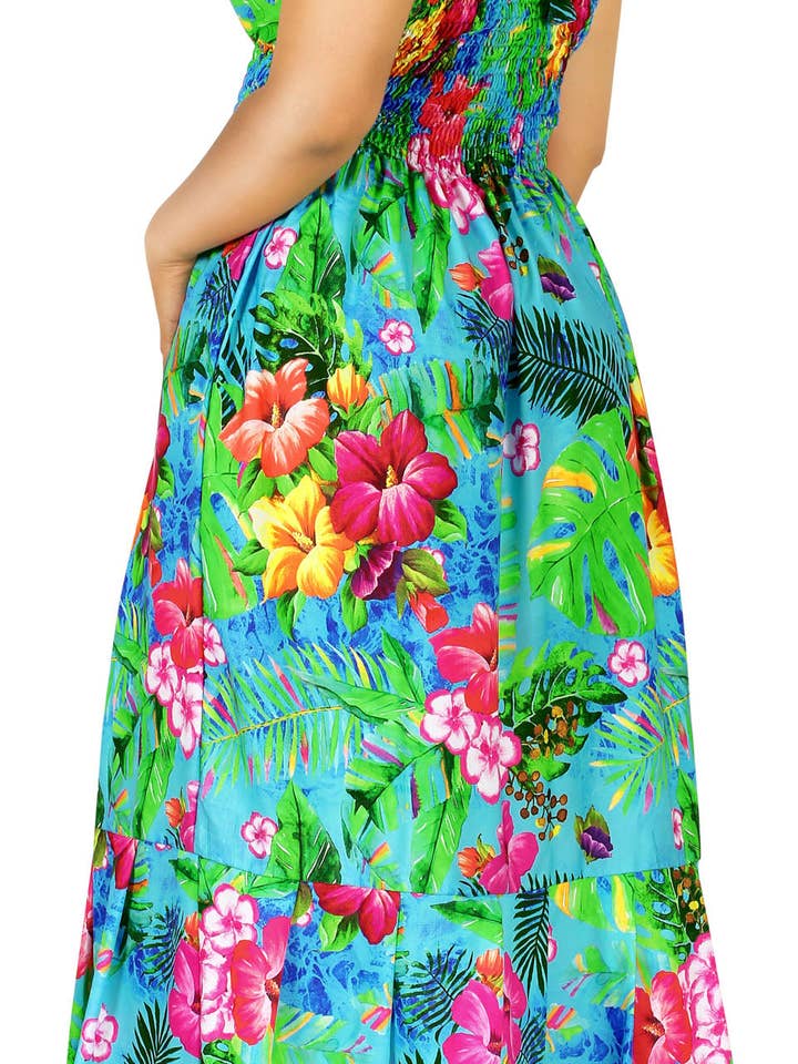 Iris Charm lång klänning med låg rygg för kvinnor för wholesale av Happy Bay / La Leela