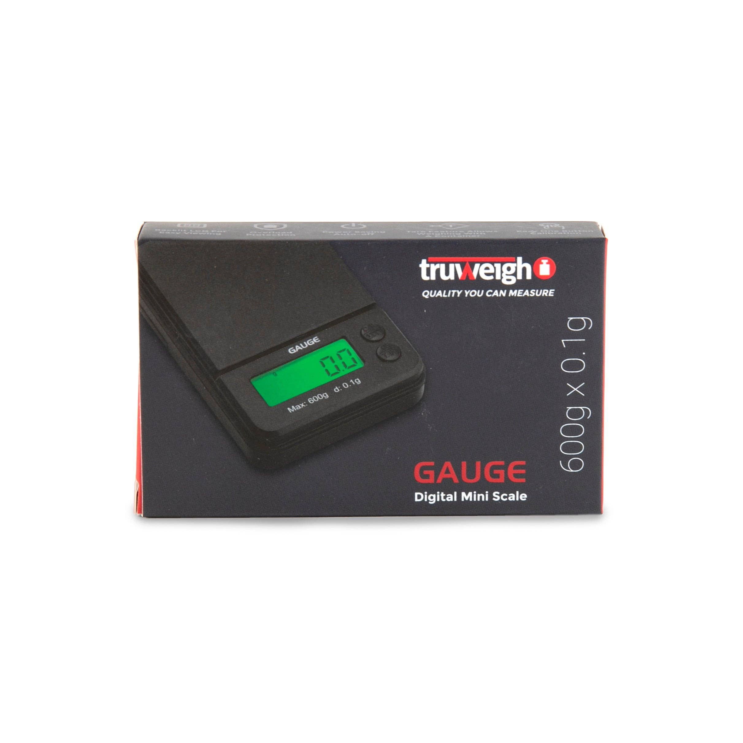 Cannatron - Wholesale Kitchen Tool/Gadget - Truweigh Gauge Scale - 600g x 0.1g0