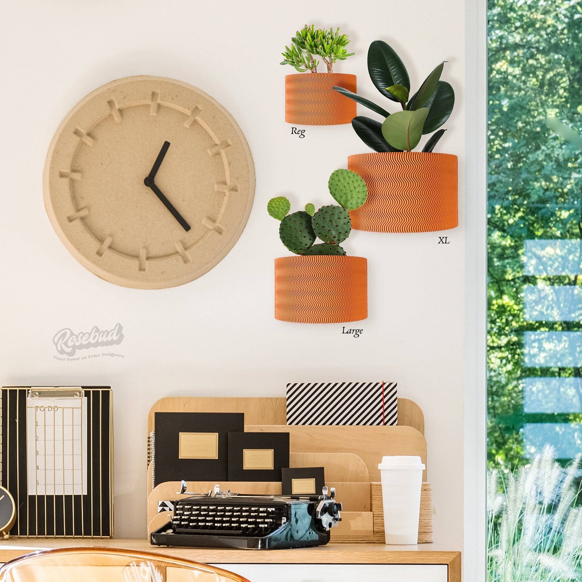 Rosebud Homegoods – wholesale Väggkruka – Ripple Väggkruka11