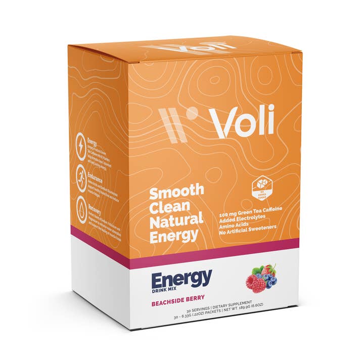 Voli Energy- Beachside Berry 30ct Carton for wholesale by Voli Wellness
