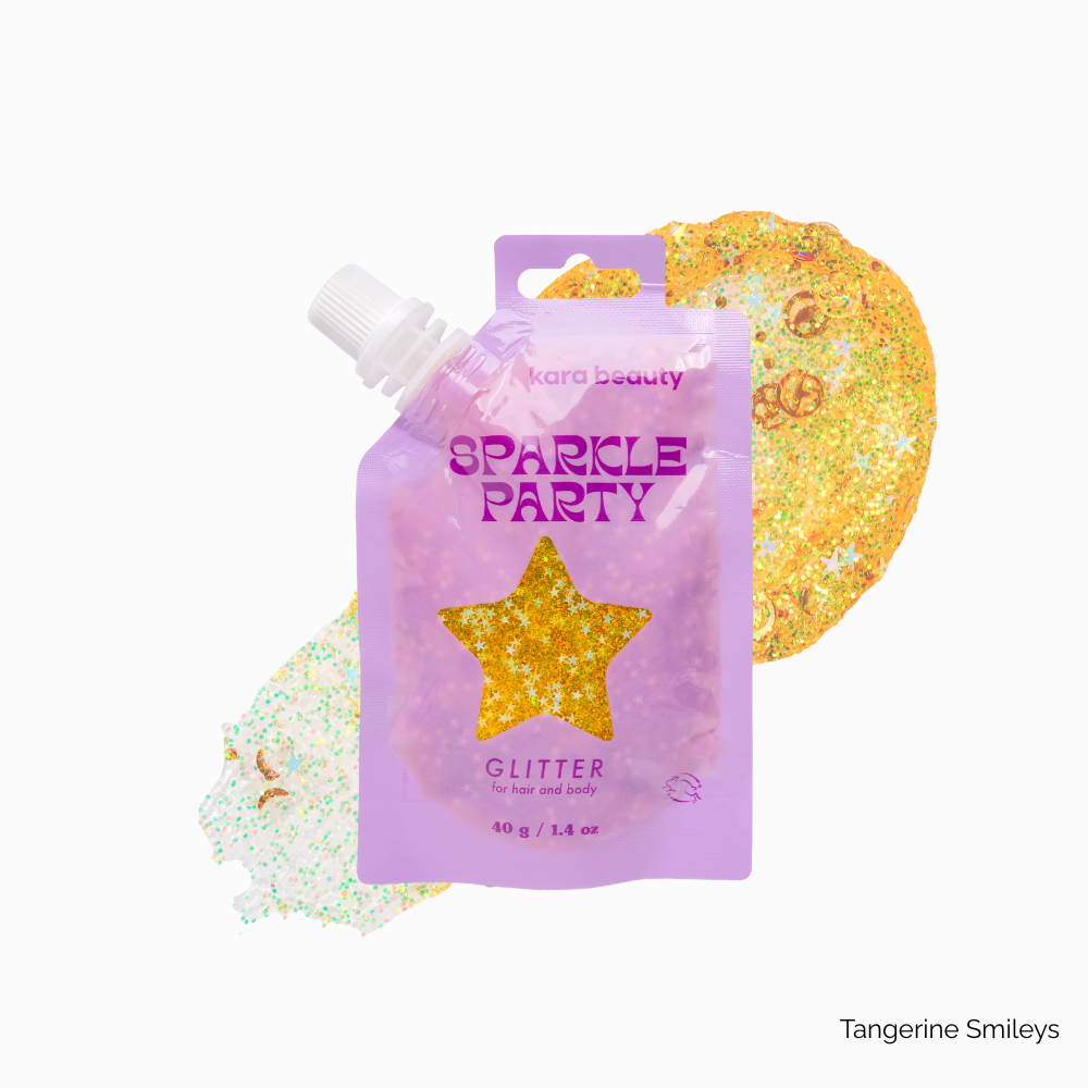 Kara Beauty - Wholesale Body Glitter/Shimmer - SPARKLE PARTY HAIR AND BODY GEL - SINGLE PACKS6