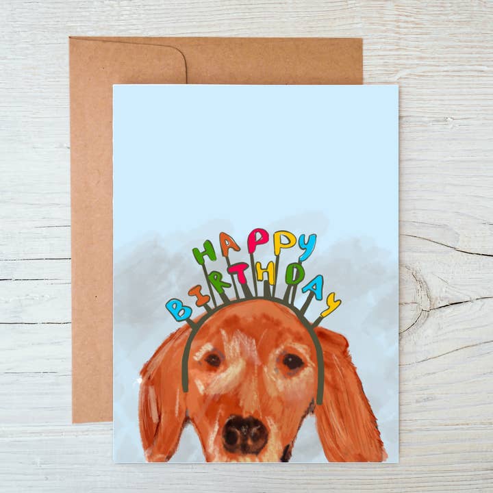 Anniversaire de Golden Retriever pour la vente par Marigold Press