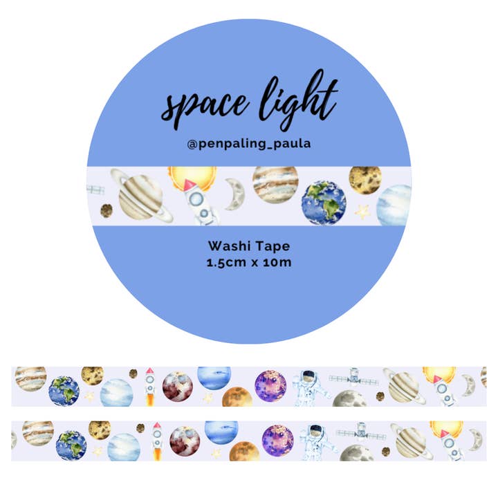 Space Light - Washi Tape per la vendita all'ingrosso da parte di Penpaling Paula