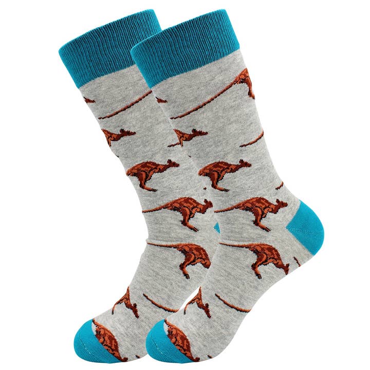 Real Sic - Wholesale Socks – Unisex - Animal Socks - Fox, Koala, Sloth, Kangaroo Cotton Fun Socks1