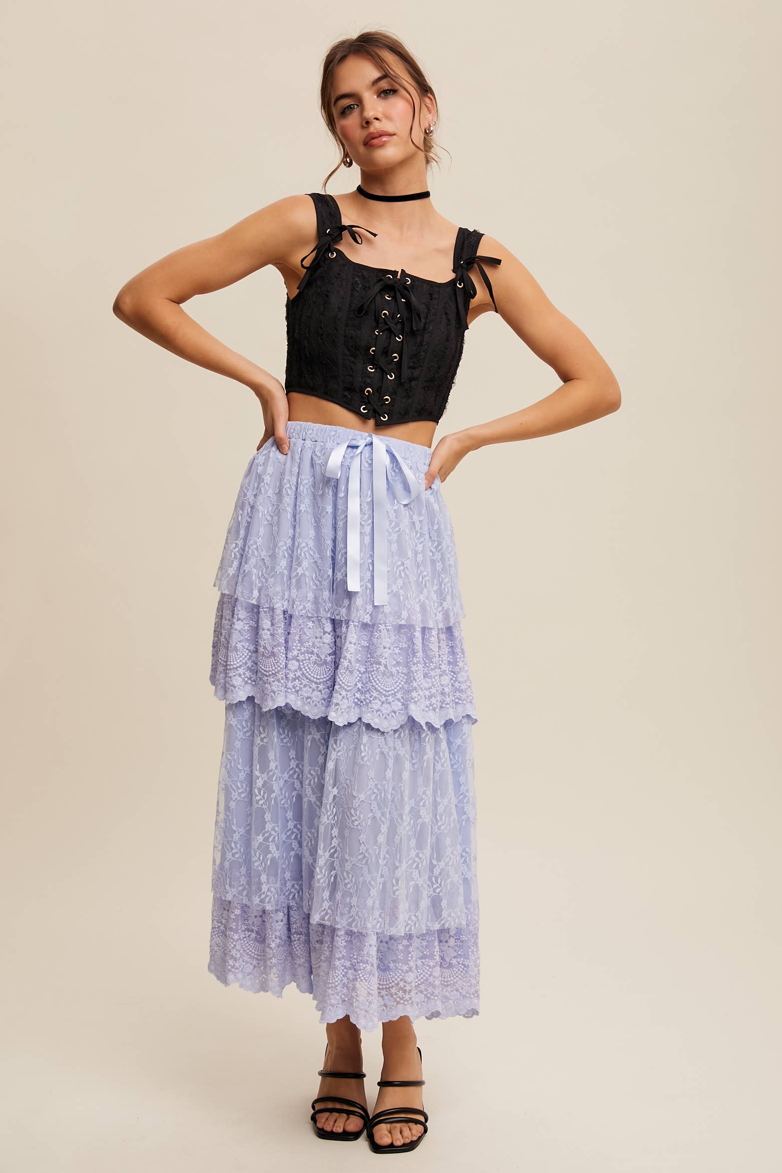 Listicle - Wholesale Korset - Dames - Vetersluiting Corset Crop Top6