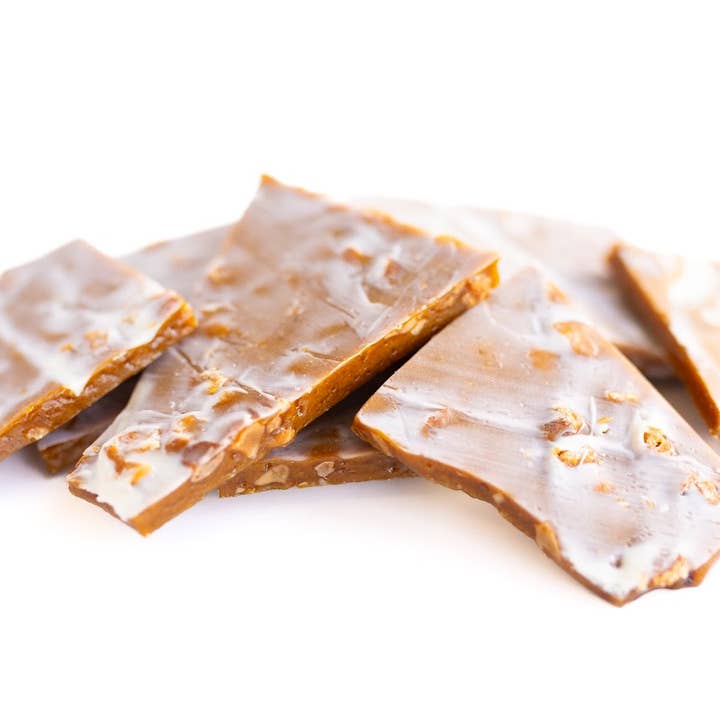 Hawaiian Sweets - Wholesale Brittle - Brittle Bag - ¼ LB -White Chocolate Macadamia Nut
