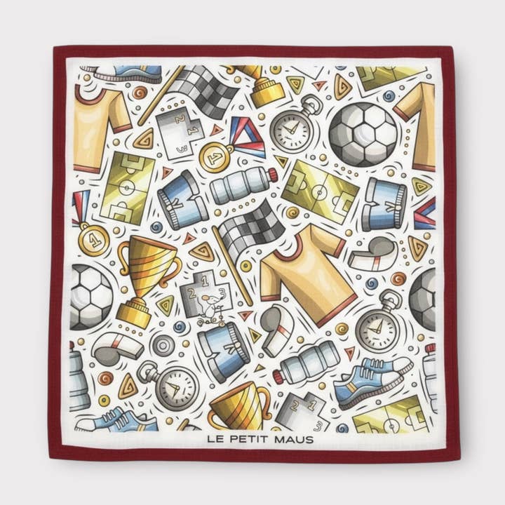 SWADDLE - BORN TO BE A FOOTBALLER for wholesale by Le Petit Maus