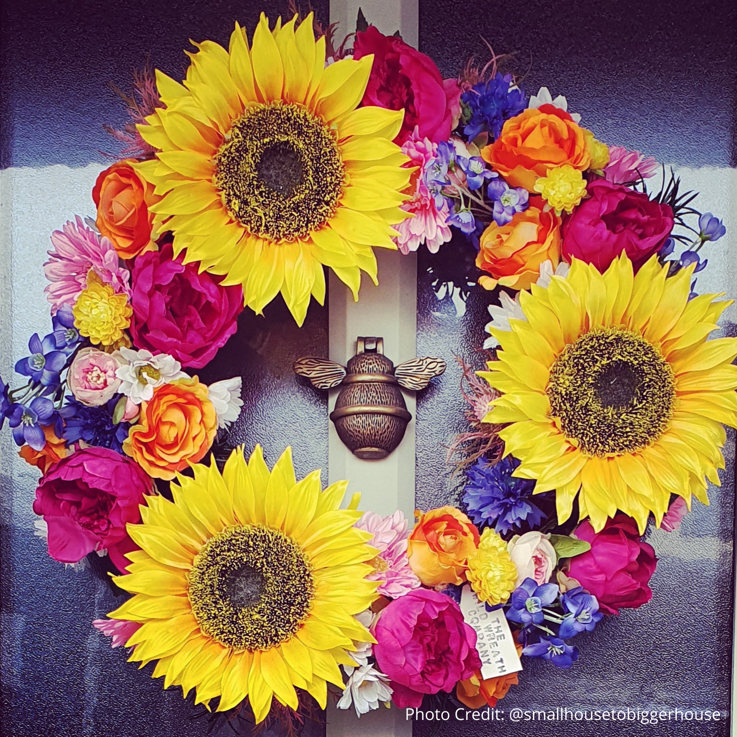 Brass bee - Wholesale Deurkruk/knop - Messing Bumble Bee deurklopper - antieke koperen afwerking6