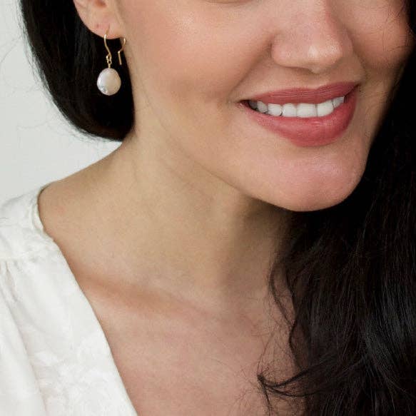 Kaju Creations - Wholesale Dangle Earrings - Pearl Hook Earrings5