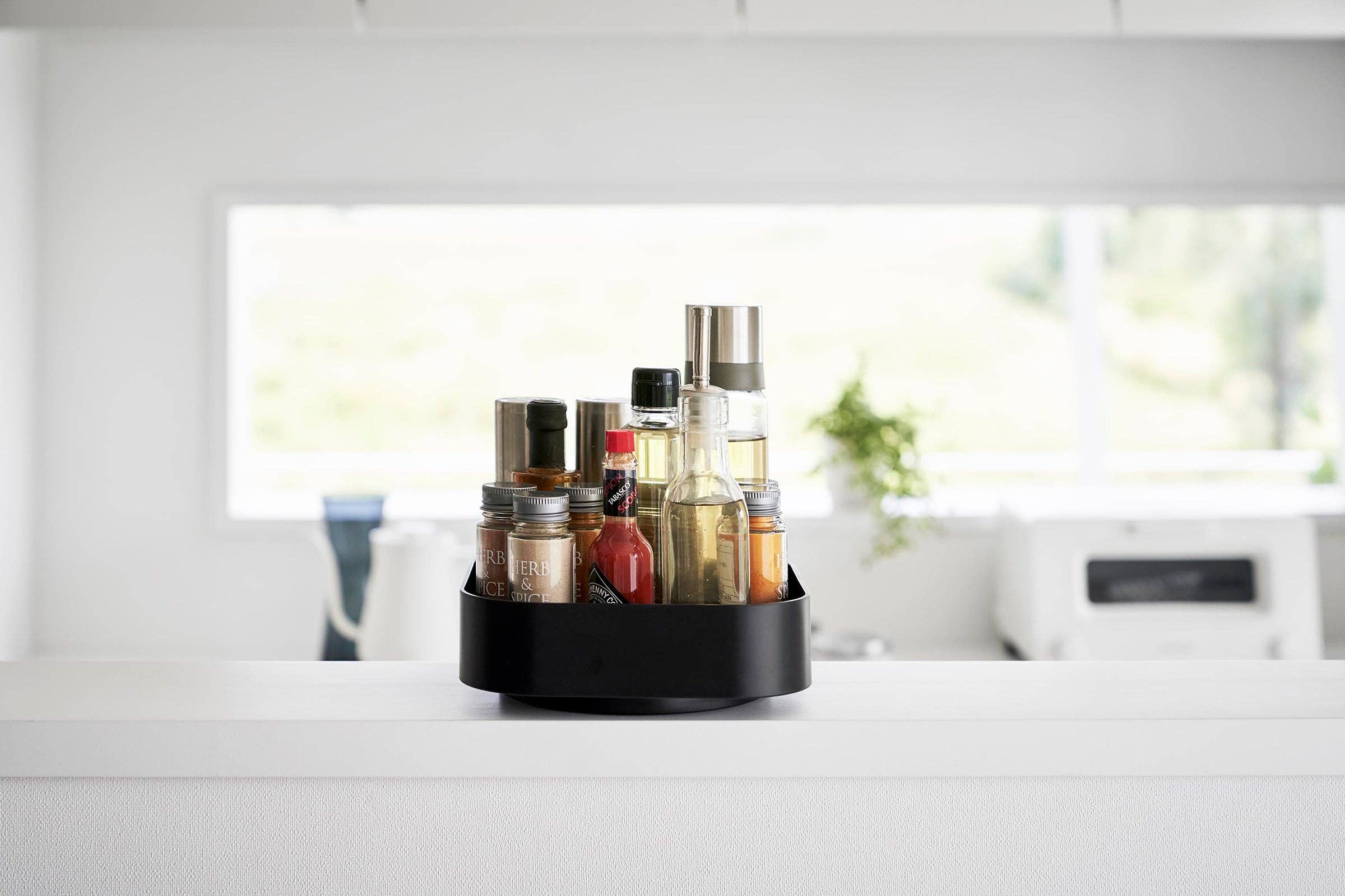 Yamazaki Home - Wholesale Lazy Susan - Rotating Storage Tray12