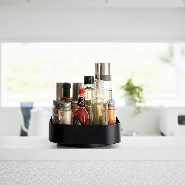 Yamazaki Home - Wholesale Lazy Susan - Rotating Storage Tray12