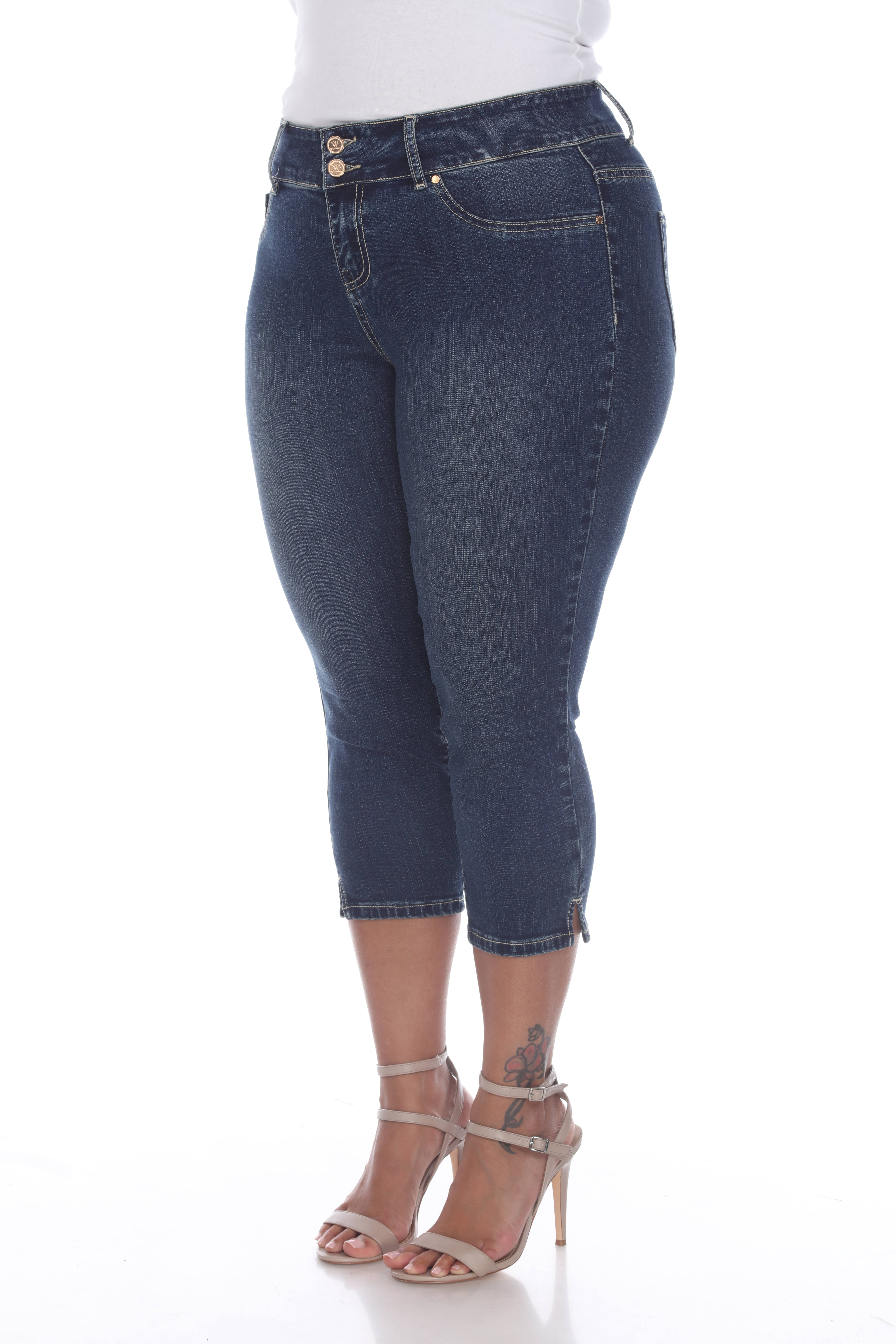WHITE MARK - Wholesale Jeans - Women's - Plus Size Capri Jeans12