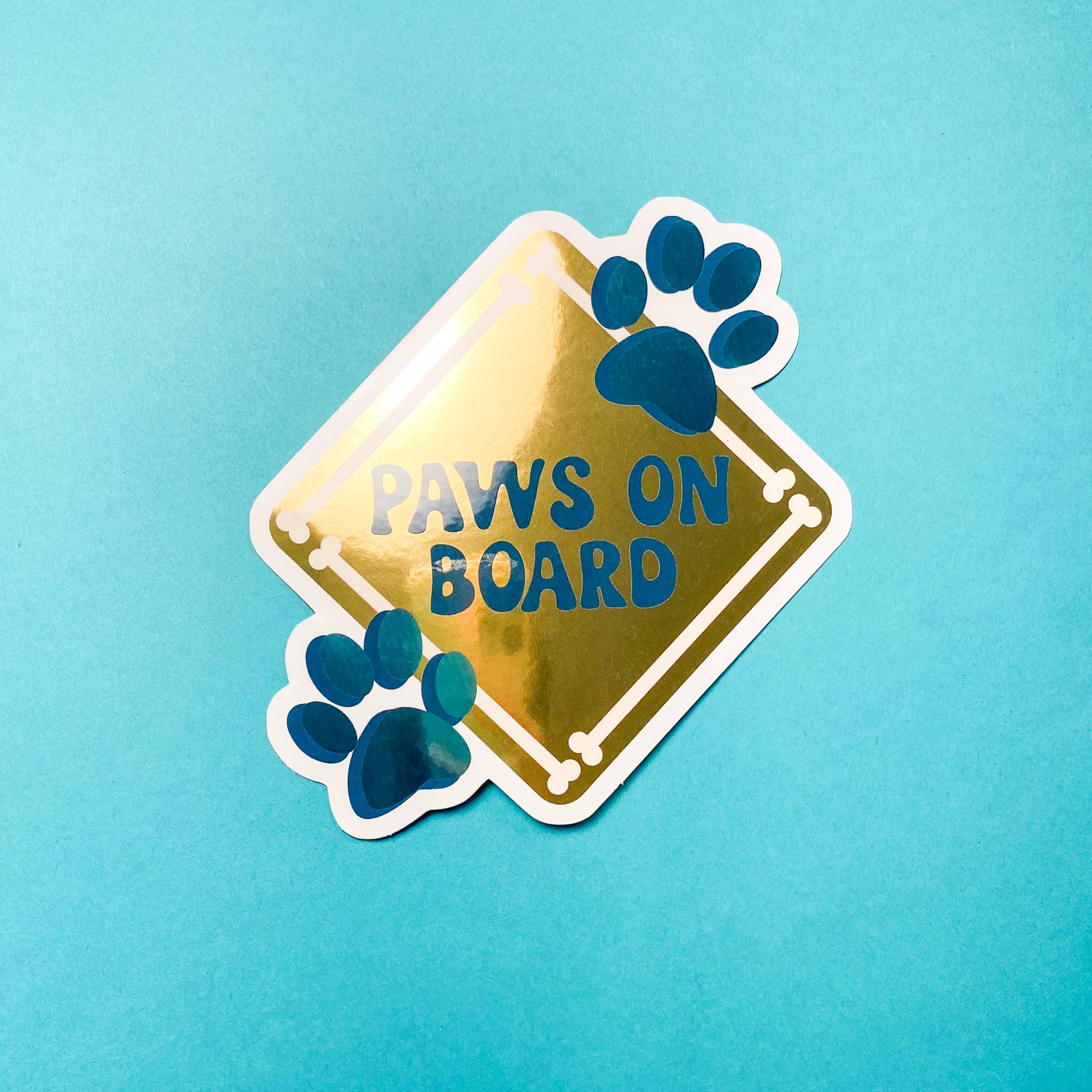 Chelzart - Wholesale Sticker - Paws On Board Sticker | Dog Mom Decal10