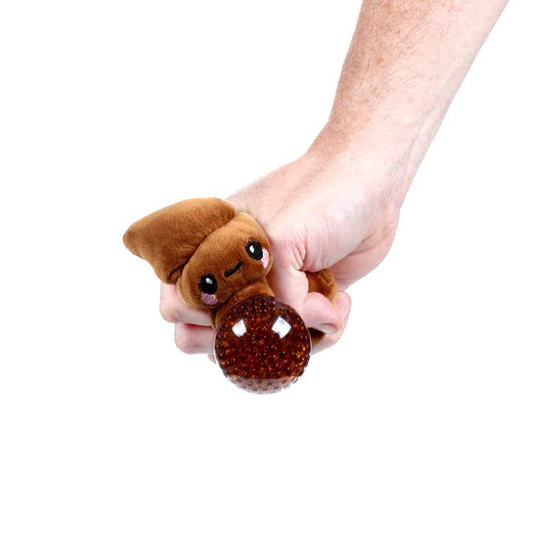 Puckator Ltd – Großhandel Antistressball & -knete – Queasy Squeezies Poop Plüsch Quetschspielzeug1