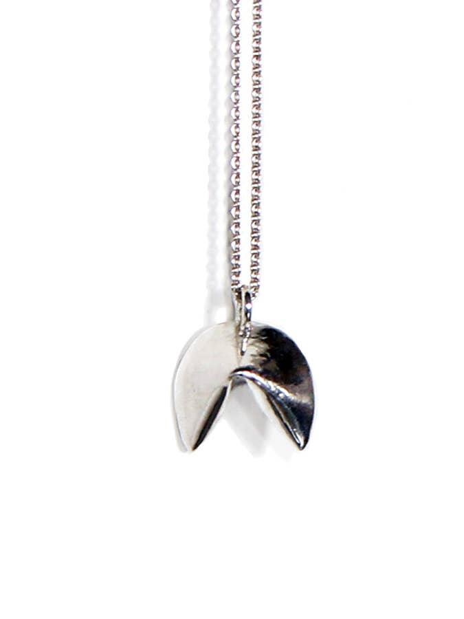 Fortune Cookie Necklace for wholesale by FORGE & FINISH