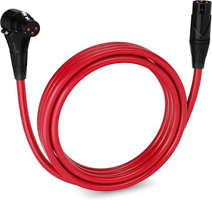 LyxPro - Wholesale Muziekaccessoire - Microfoon XLR gehoekte vrouwelijke kabel 3-pins microfoonkabel Pro Audio14