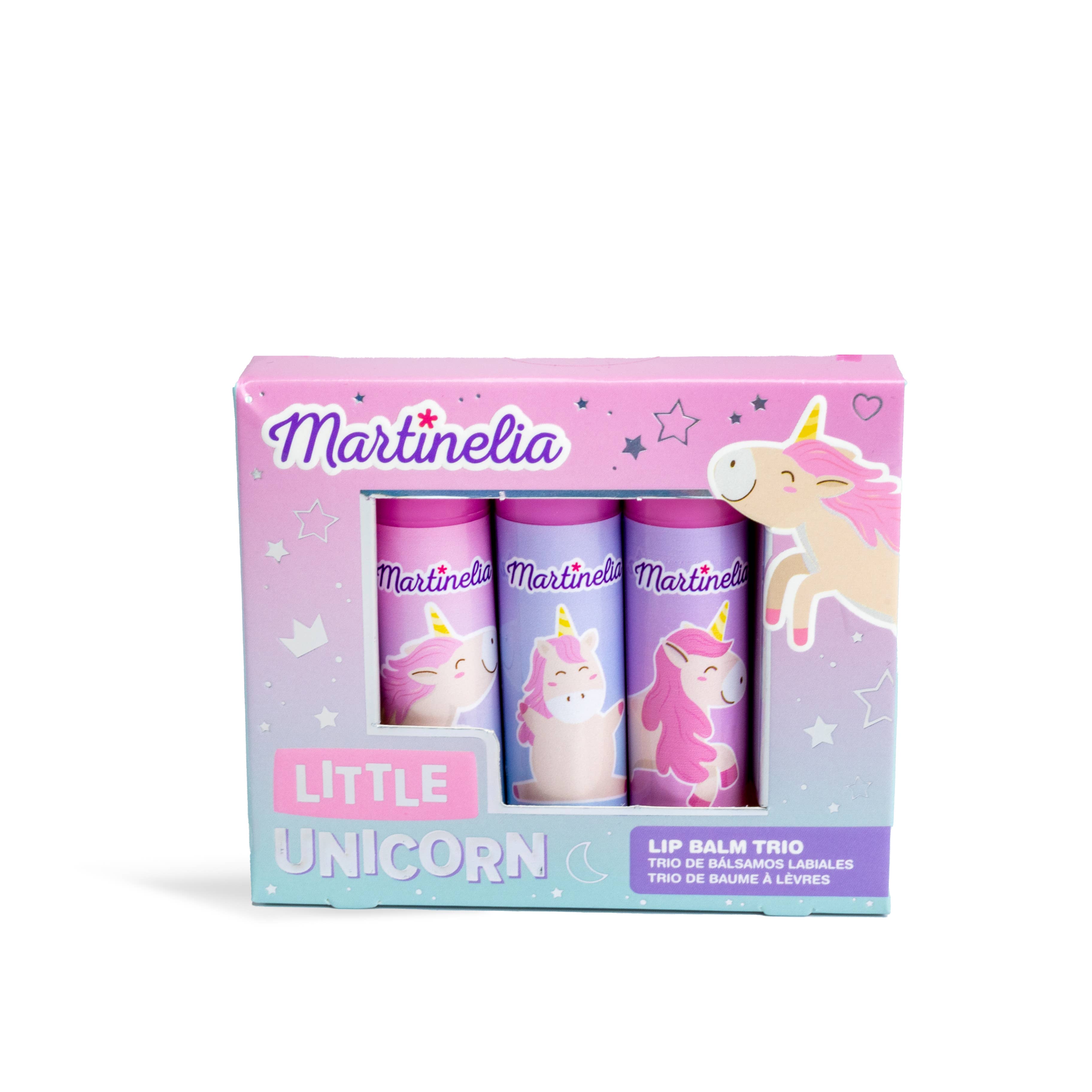 Aquarius Cosmetic SLU - Wholesale Kids Makeup - Kids - MARTINELIA LITTLE UNICORN LIP BALM TRIO4