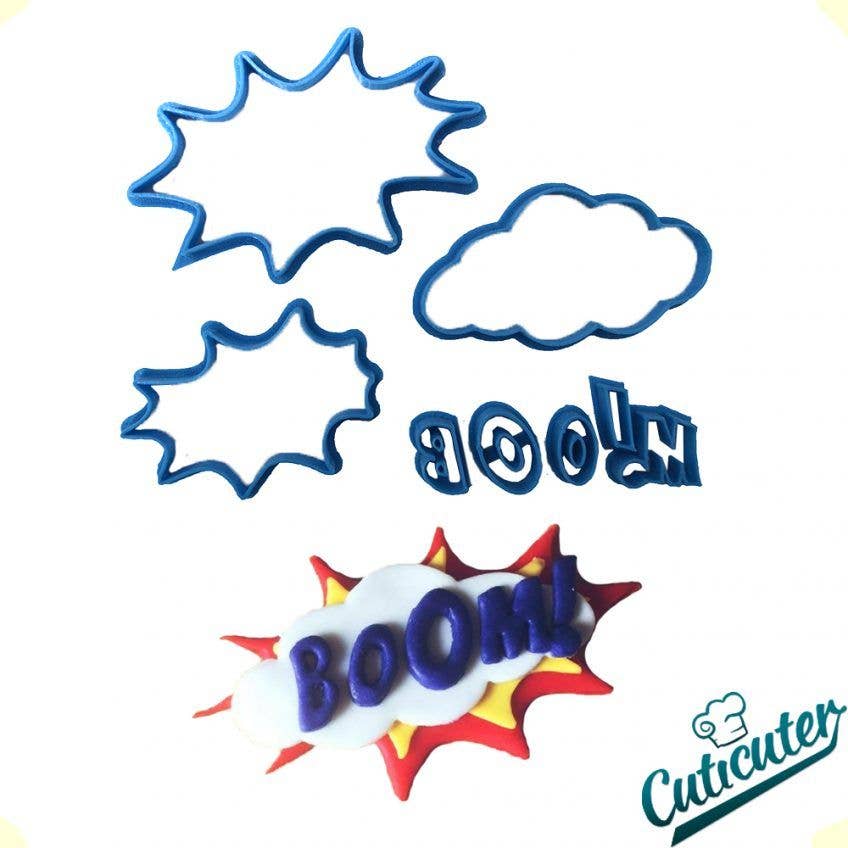 Cuticuter - Wholesale Cake Decorating Kit - Fondant Boom0