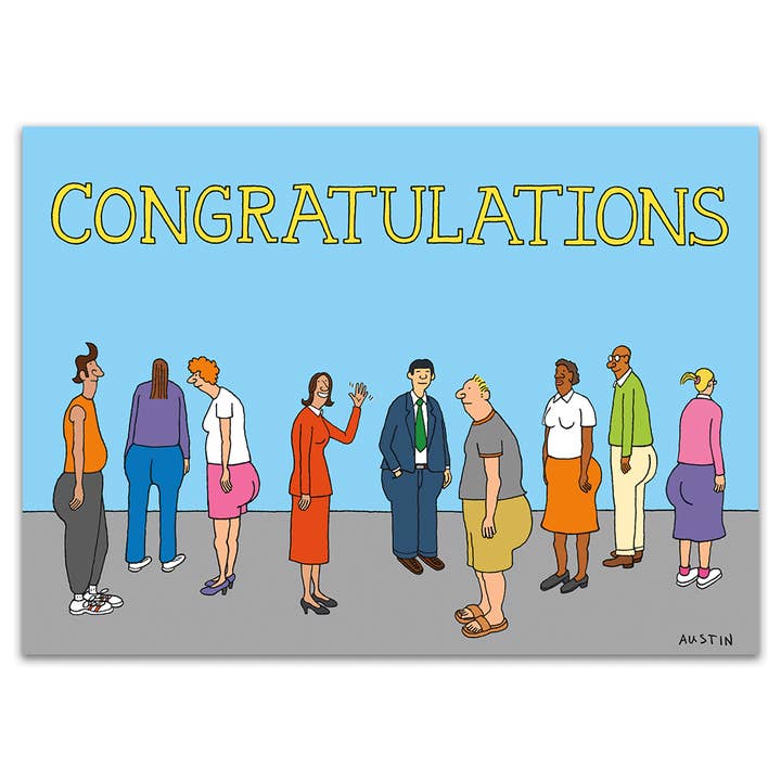 Worked Butt Off for wholesale by SNAFU Designs - Greeting Cards