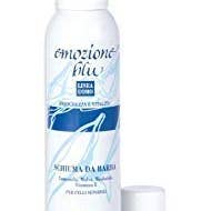 Mousse à raser Emozione Blu pour homme à l'aloe vera et à la camomille pour la vente par Profiling Beauty